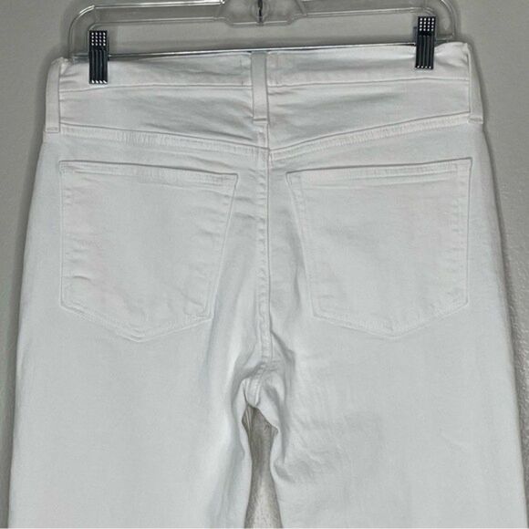 J. Crew Women's White Bootcut Jeans In All Day Stretch Size 28 - Picture 7 of 12